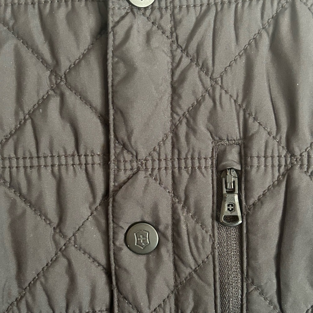 VICTORINOX Men Spring-Fall Jacket, Black, Size Medium - Picture 3 of 8